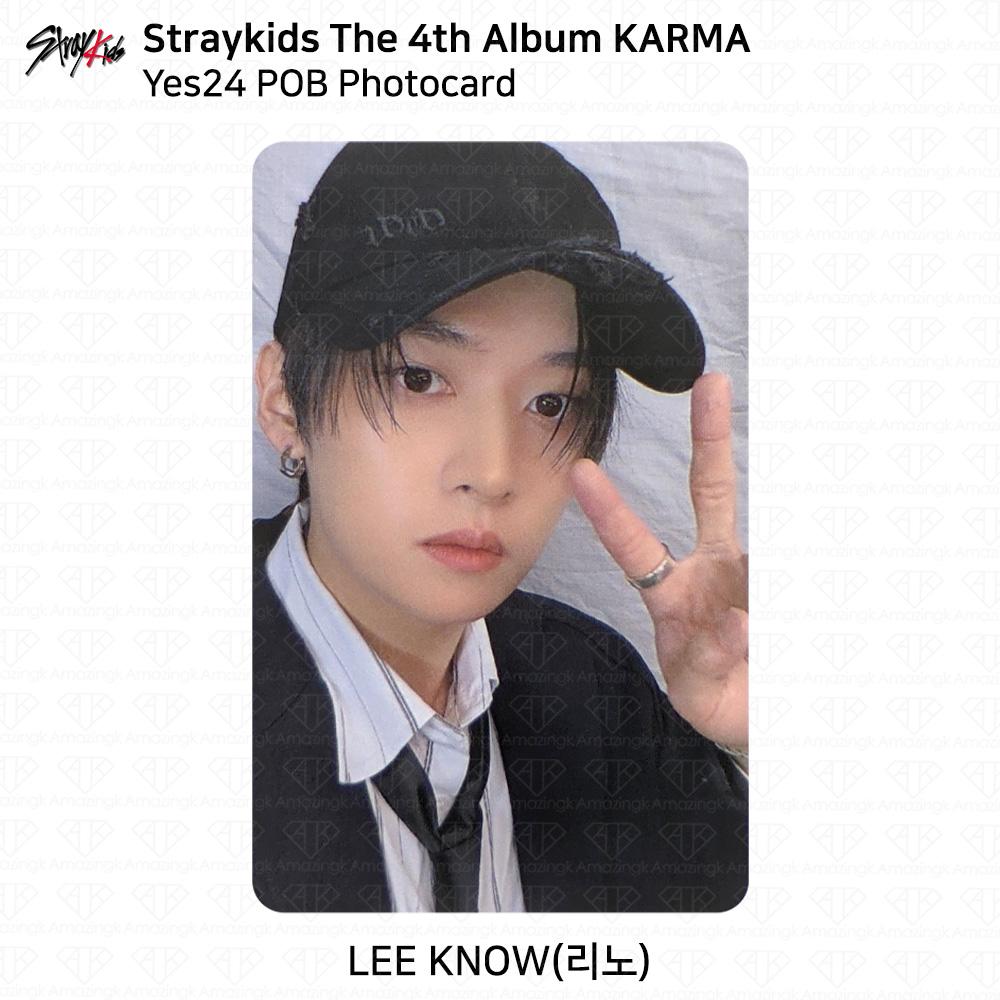 Stray Kids Das 4. Album Karma Yes24 POB Fotokarte KPOP K-POP SKZ