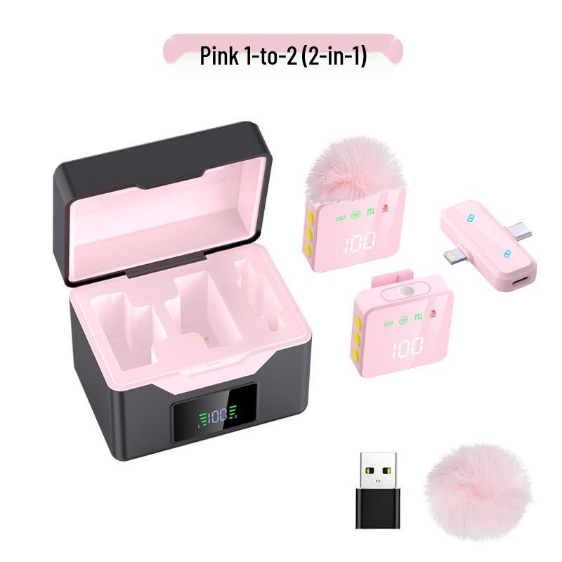 X7 Wireless Lapel Microphone for Phone Streaming & Video Recording with Noise Reduction