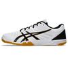 Asics ATTACK EXCOUNTER 2 Tischtennis-Schuhe 1073A002 Unisex Größe 104 cm 2E (Weiß schwarz) 23.5