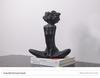 Black and White Minimalist Girl Sculptures for Living Room Decor – Special Offer