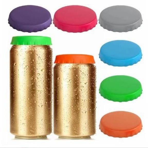 Food Grade Leak-Proof Silicone Reusable Cola Bottle Cap