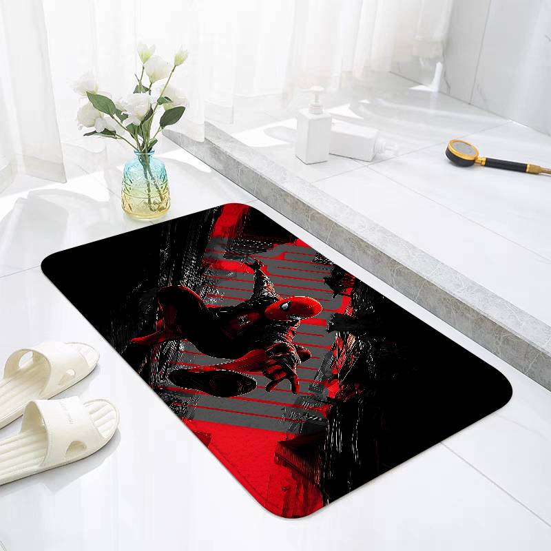 Cool-S-spider-M-manS Carpet Bathroom Anti-slip Mat Door Mat Home Decoration Mat Entrance Door Mat Scratch-resistant Door Mat
