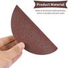 5 Pcs Sanding Discs 150mm 6inch Hook-and-Loop Sandpaper Orbital Sander Pads Sand Sheets for Wood, Metal & Plastic Surface Sanding