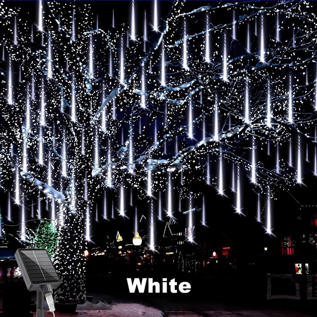 30/45CM Solar Meteor Shower Lights Waterproof LED Ambient Lights Outdoor Hanging Decoration Lighting for Tree Party Christmas