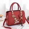 Bag Female 2024 Fashion Versatile Korean Single Shoulder Crossbody Handbag Ms. Mother Bag Embroidery Large Capacity Bag