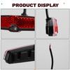 NEW-Electric Bike Scooter Motorcycle Waterproof Rear Reflector Tail Light Lamp Taillight For Talaria Sting MX3 MX4 MX5