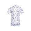 Puma Golf Heirloom Mesh Moisture-Wicking Quick-Dry Breathable All-Over Print Polo Shirt Men Polo Shirts White 624489-02