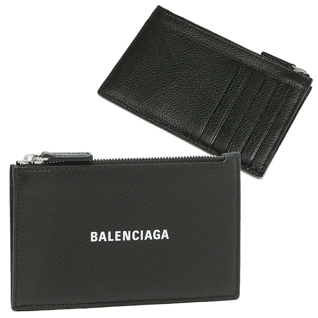 

Balenciaga Card Coin Cash Fragment and BALENCIAGA 640535 1IZI3 1090 Case, Case, Case, Black, Men s Women s, [Used] чорний