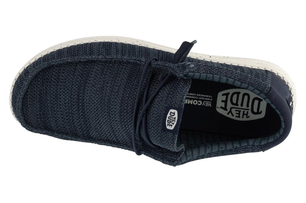 Hey Dude Wally Stretch Sox, Mens navy Sneakers