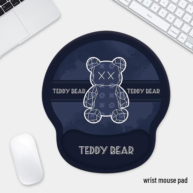 Ergonomic Silicone Wrist Rest Mouse Pad Set