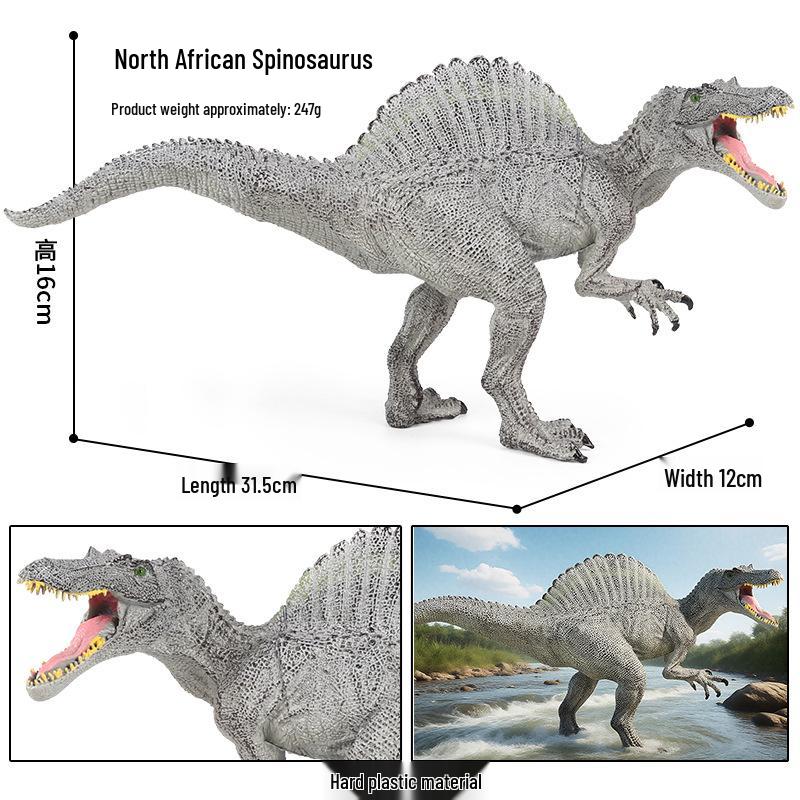 Jurassic Dinosaur Cognitive Science Educational Toy - Tyrannosaurus Rex & Mosasaurus Models for Teaching Aids