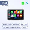 Navifly Wireless CarPlay Android Auto Universal Central Control Smart Screen All-in-one Multimedia Video Player AHD Camera DSP