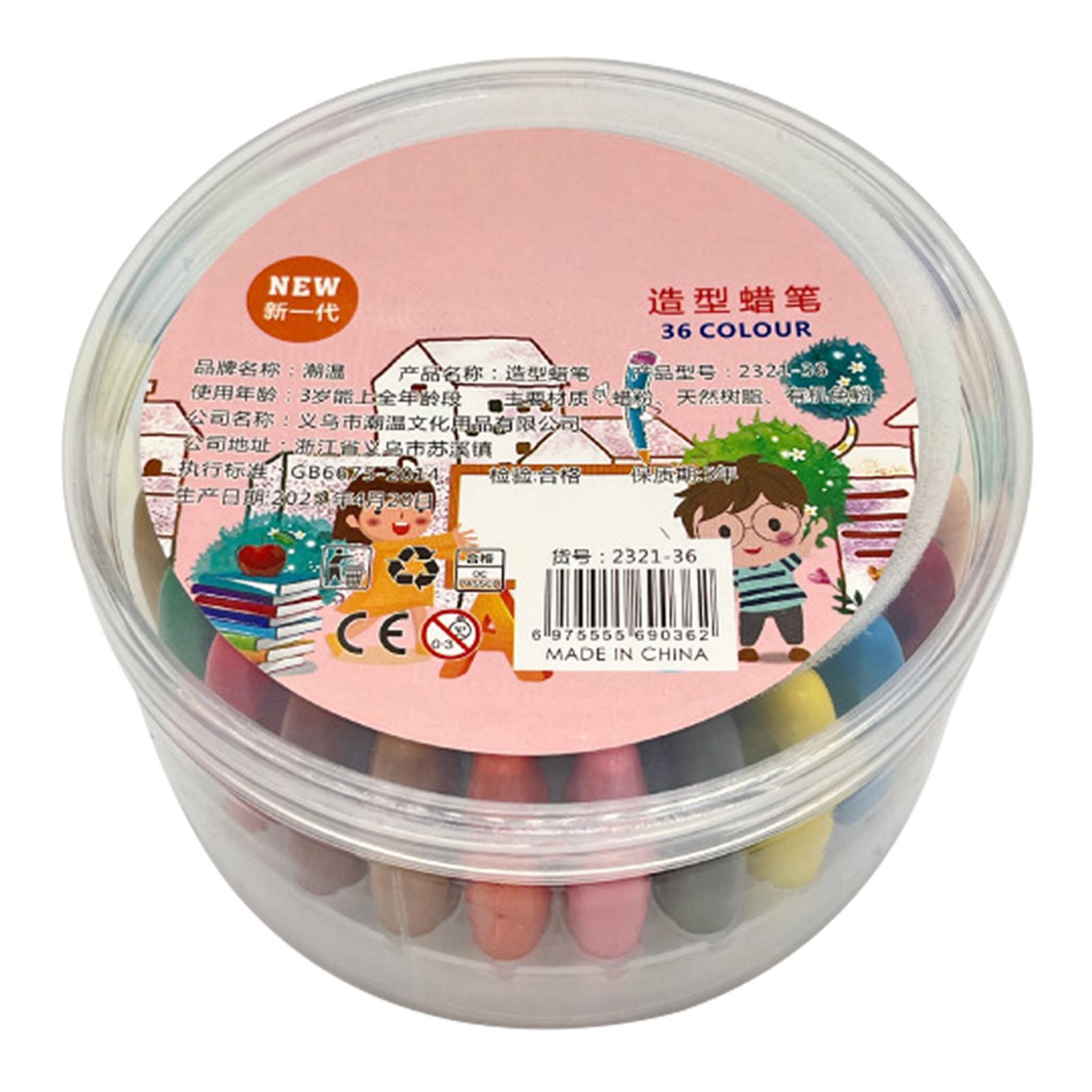 

12/24/36 Цветов Набор Мелков Для Рисования Для Детей Живопись Портативные Цветные Карандаши Художественная Живопись Рисование Канцелярские Товары Для Домашней Школы