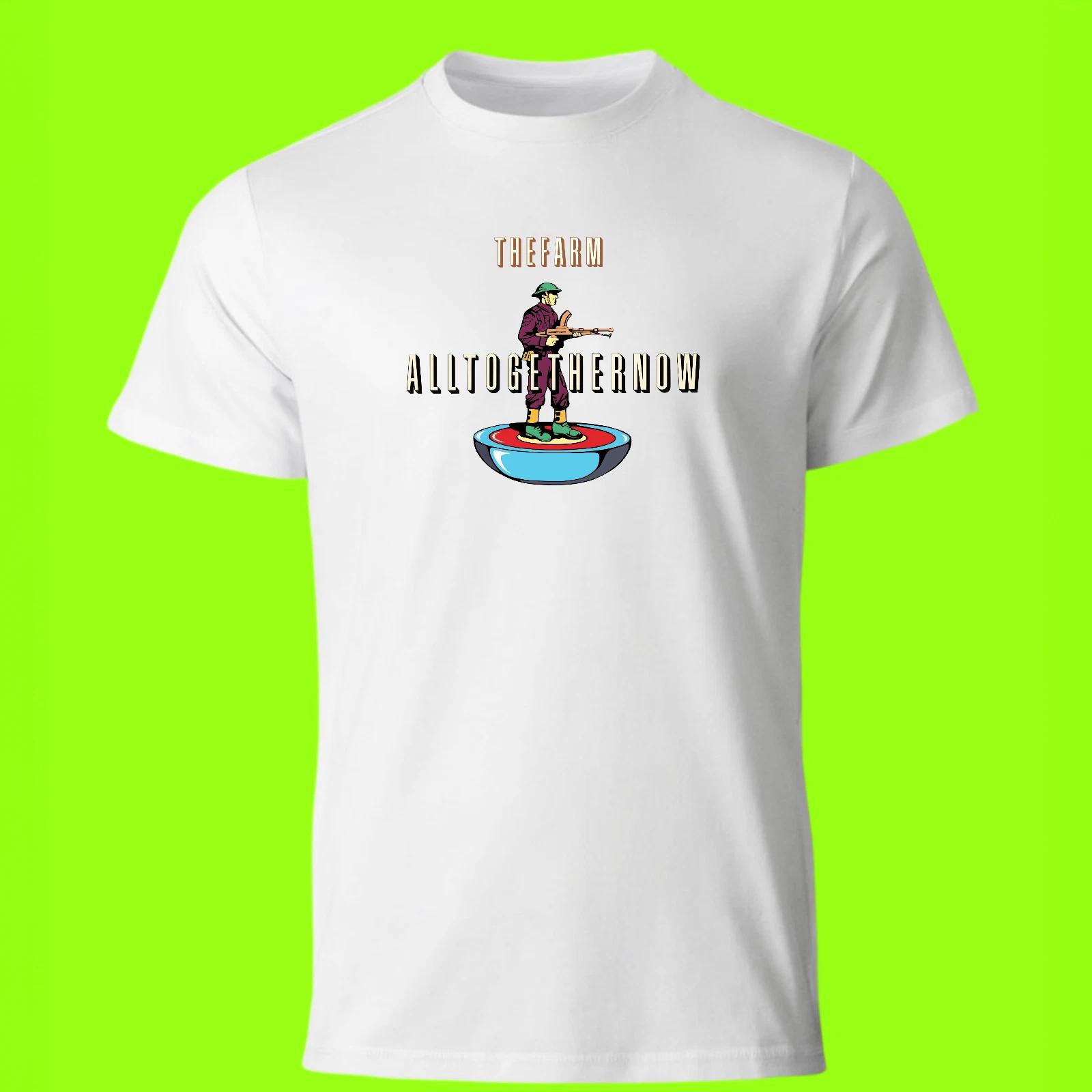 The Farm - T Shirt - Madchester Indie Album - All Together Now - Music Band 90s XS