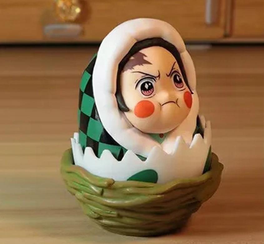 Ghost Exterminator Blade, Cute, My Wife Sunyi, You Bean Inosuke Tanjiro, Eggshell Tumbler, Boxed Figure