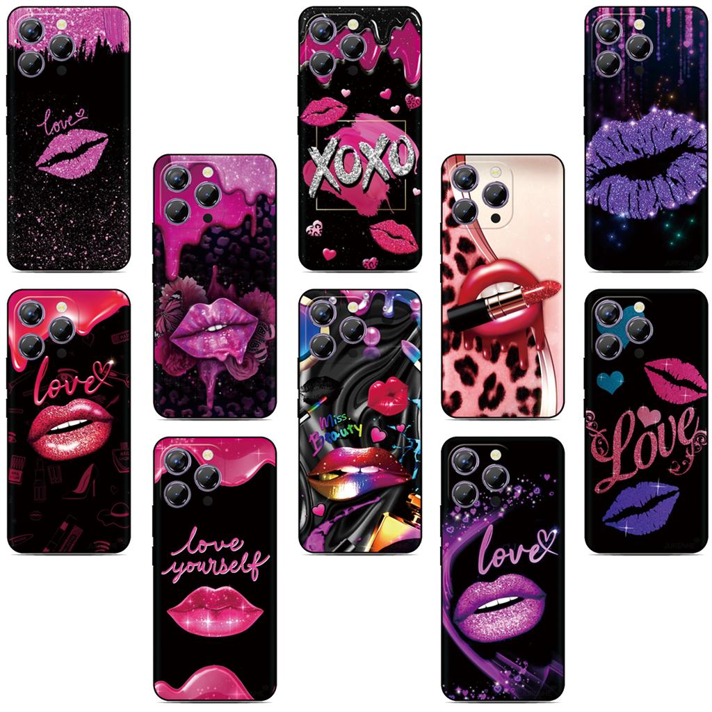 Hübsche Love Kiss Handyhülle für Blackview Wave 9C 8C 6C Shark 9 Color 8 A100 A96 A95 A90 A85 A80 A70 A55 A53 A52 A200 Pro Hülle