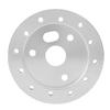 Universal Steering Wheel to Grant 3 Hole 0.5in Hub Spacer Pad for 6 Hole Adapter(Silver)