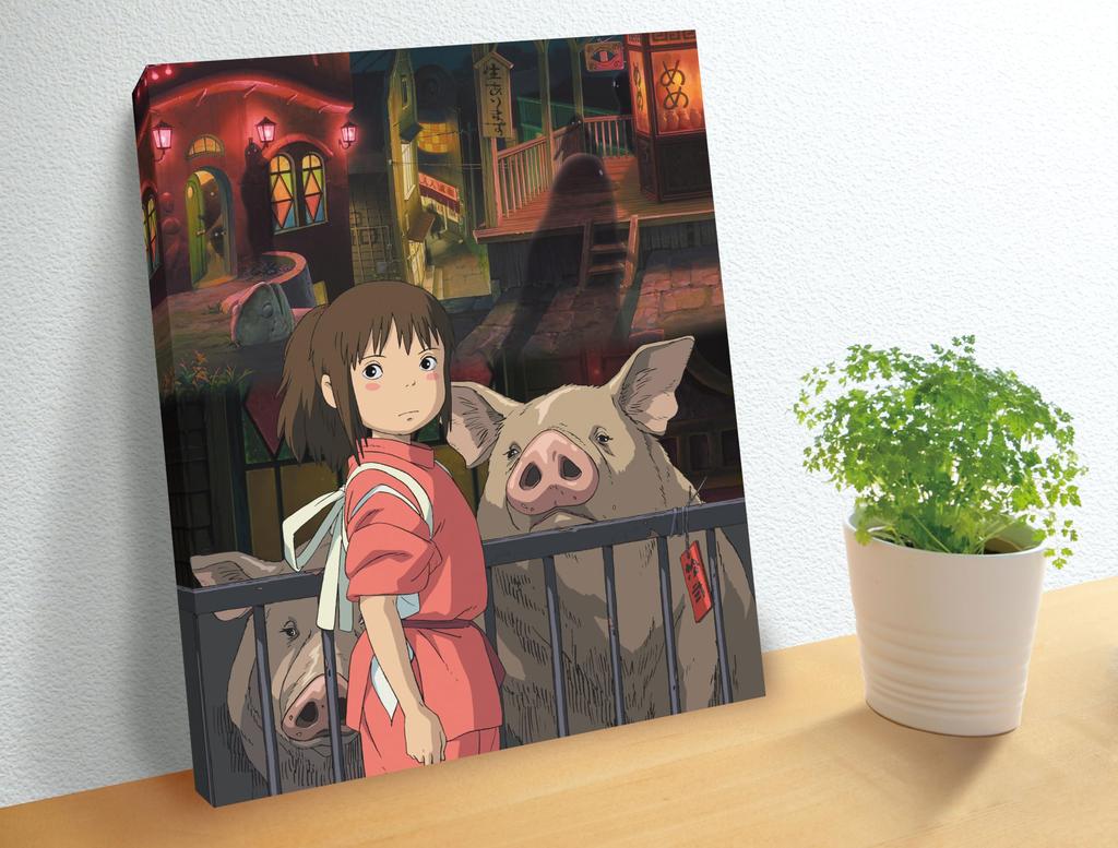 Ensky Spirited Beyond the X X Studio Ghibli Artboard Jigsaw 366 ARTBOARD JIGSAW (ENSKY) Away Tunnel, 23.7 30.7 2.1 Cm, Puzzle, Pieces, ATB-60