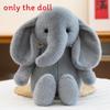 Elephant Sleep Companion Plush Doll For Children With Soft Fiber Filling