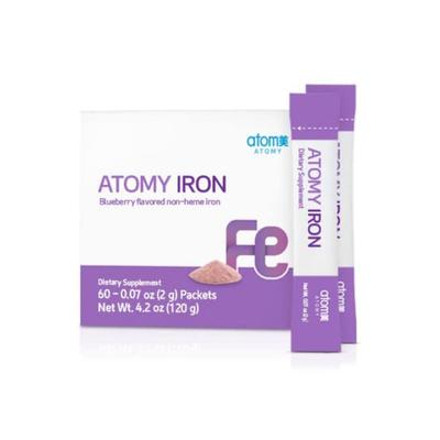 Fer aromatisé aux myrtilles non hémiques