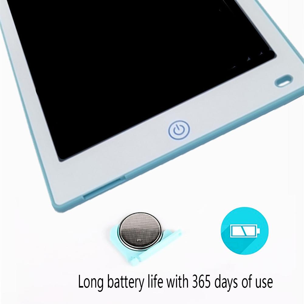 Blue Electronic Digital LCD Writing Tablet Drawing Board Graphics Fun Kids Gift