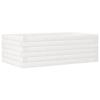 VidaXL Planter White 70x40x23 Cm Solid Pine Wood, Outdoor Planter, Flower Box, Plant Box, Planter of 847219
