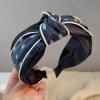 Luxurious Wide-Brimmed Headband for Women - Top Knot Design, Perfect for Autumn/Winter