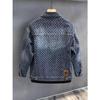 High-end Sense Cat Claws Fashion Niche High-end Denim Jacket for Men Plankton Handsome High Street Retro American Jacket