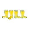 Whiskey Shot Glasses, Funny Cowboy Boots, Heavy Base Entertainment, Beverage Drinking Glasses, Pack of 4, 40ml, 1.3oz