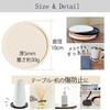 Coaster Silicone Plain 6 Pieces Stylish Washable Round Cup Mat Non-Slip Scratch Prevention Black Marble Pattern Set (Black 6)
