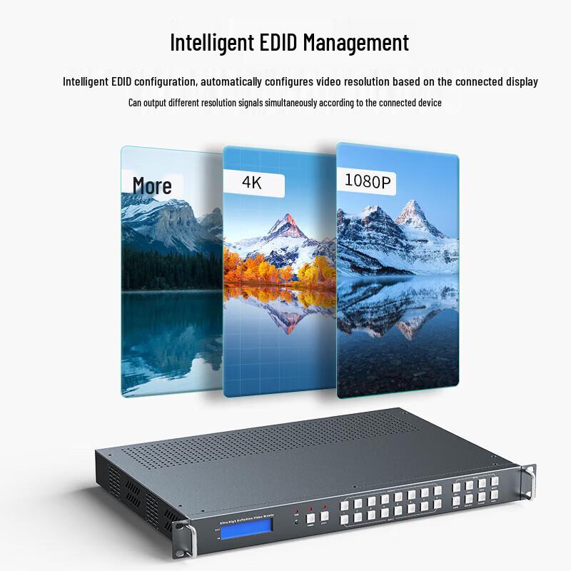 MT-viki 8x8 HDMI Matrix Switcher with Seamless Splicing