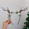 Branch Deer Horns Flower Hair Accessories Antlers Headband Korean Style Head Hoop Women Hair Band