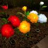 Simulation Flower Solar Path Lights LED Simulation Flower Light LED Solar Light  Porch Lighting