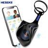 HESEKS APP Remote Penis Training Double Ring Vibrator Male Masturbator Delay Cock Ring Glans Trainer Massager Sex Toy For
