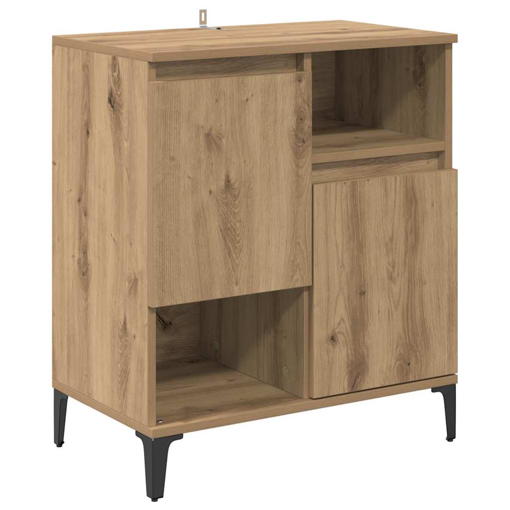 Sideboards 3 pcs Artisan Oak 60 x 35 x 70 cm Particleboard