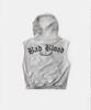 Badblood Mystic Patch Sleeveless Zip-Up Hoodie - Washed White