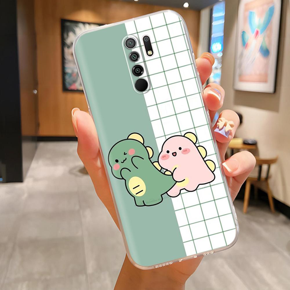 Phone Case For Xiaomi Redmi 9 Cute Panda Phone Cover For Redmi 9 Prime Redmi9 Cases Funda Soft Silicone Protective Back Cover