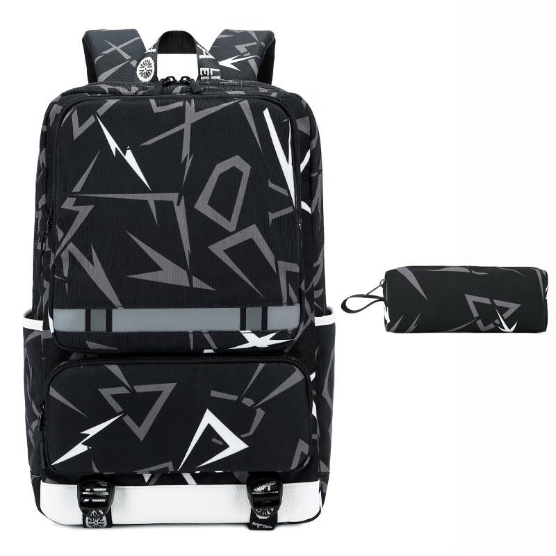 Li Shen Oxford Waterproof School Backpack Standard