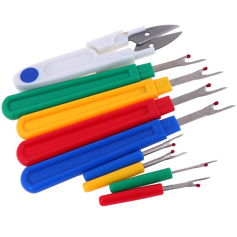 Buy 9Pcs Seam Ripper Stitch Unpicker Thread Cutter Diy Sewing Cross