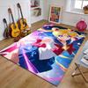 Sailor Moon Printed Area Rug Carpet for Bedroom Living Room Home Decor Rugs Mat Non Slip Mat Rug for Bedside