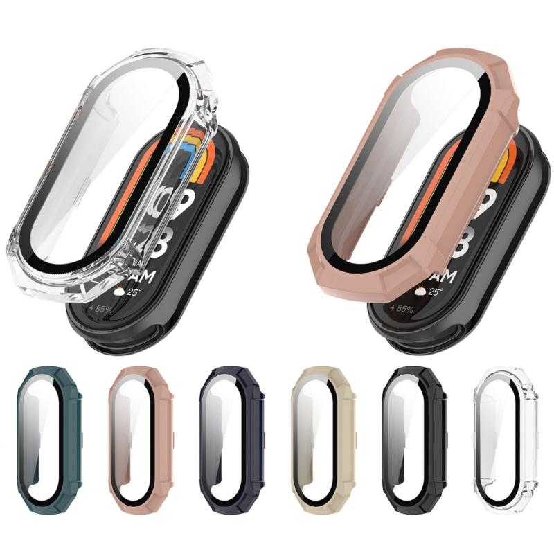 PC Frame Screen Protector For Band 10 Series Smartwatch Wristband Accessory Protective Cover Case
