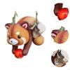 Hanging Garden Statue Animal Figure Gift Ornament Fence Resin Sculpture Lesser Panda Figurine for