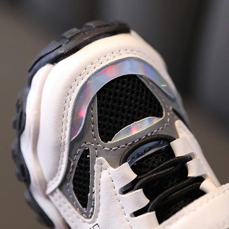 New Child Sneakers Versatile Fashion Soft Soled Kids Shoe Anti Slip Simple Breathable Boy Shoe Comfort Trendy Daily Casual Shoes