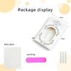 24pcs Women's French Tip Press On Nail Almond Shape False Nail with Leopard Flower Designs Gold Beads Stick On Nail Gift