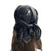 Retro Metallic Shiny Head Scarf Blingbling Style Punk Head Scarf Triangle Head Scarf  For Women