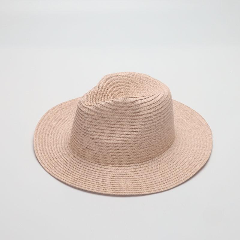 Hat Women Summer Beach Ladies Casual Panama Hat Men Jazz Cap Fashion Sun Hats Female Wide Brim Outdoors Gorro Chapeu Floppy