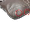 COACH leather soft duffle Diagonal 1452 Shoulder Bag leather Dark brown Used