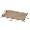 Vanity Tray Dish Serving Tray Storage Organizer Plate for Living Room Guest Room