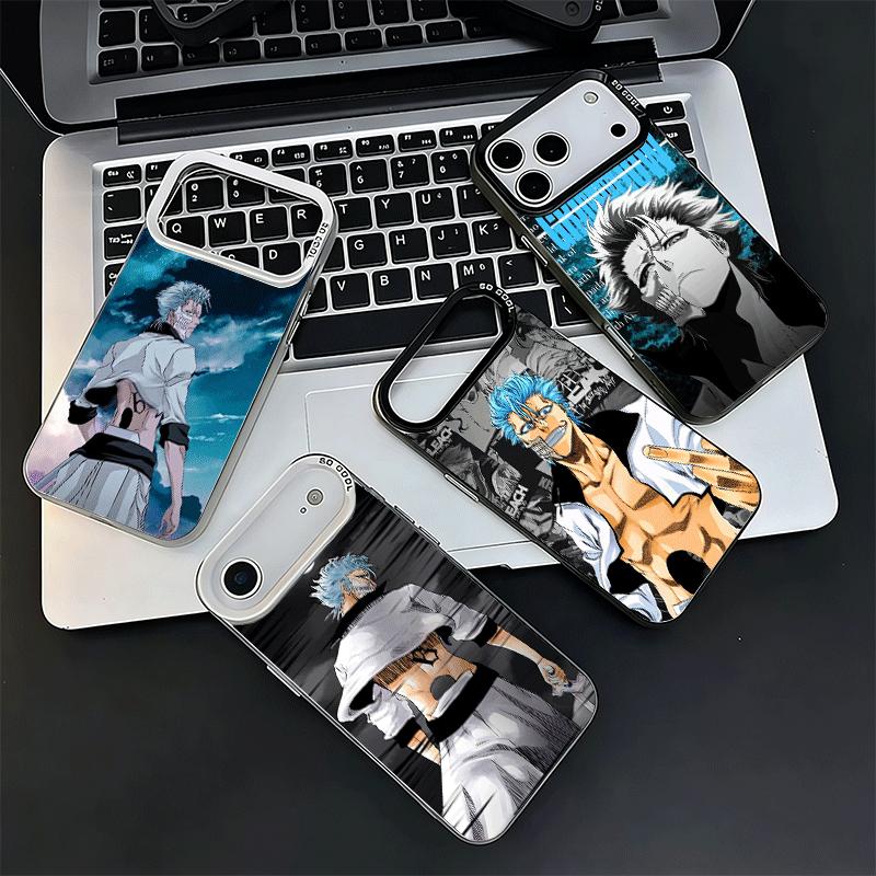 Bleach Grimmjow 6 Shockproof Phone Case for iPhone 17 Air 16 16E 15 Pro Max 14 Plus 13 Mini 12 Back Cover Anti Fall Fundas
