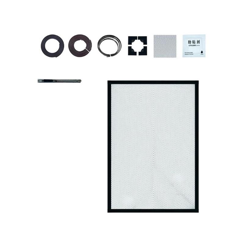 Сменная магнитная сетка-защита для аквариума предотвращает выпрыгивание, включает прочные монтажные держатели S